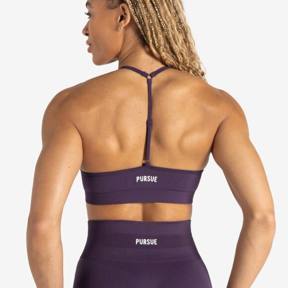 Pursue Fitness Scrunch Seamless Adjustable Sports Bra - Picture 2 of 10